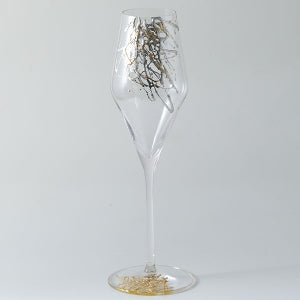 YamadaHeiando Champagne glass -SHIBUKI-(シャンパングラス　しぶき)